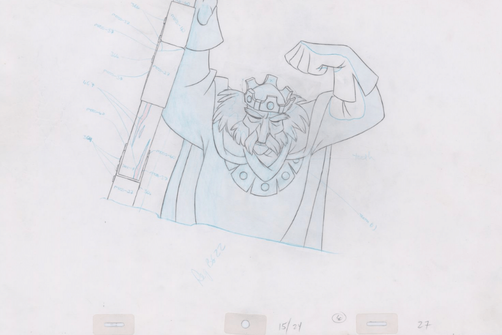 Pencil Art Rothbart (Sequence 15-24)