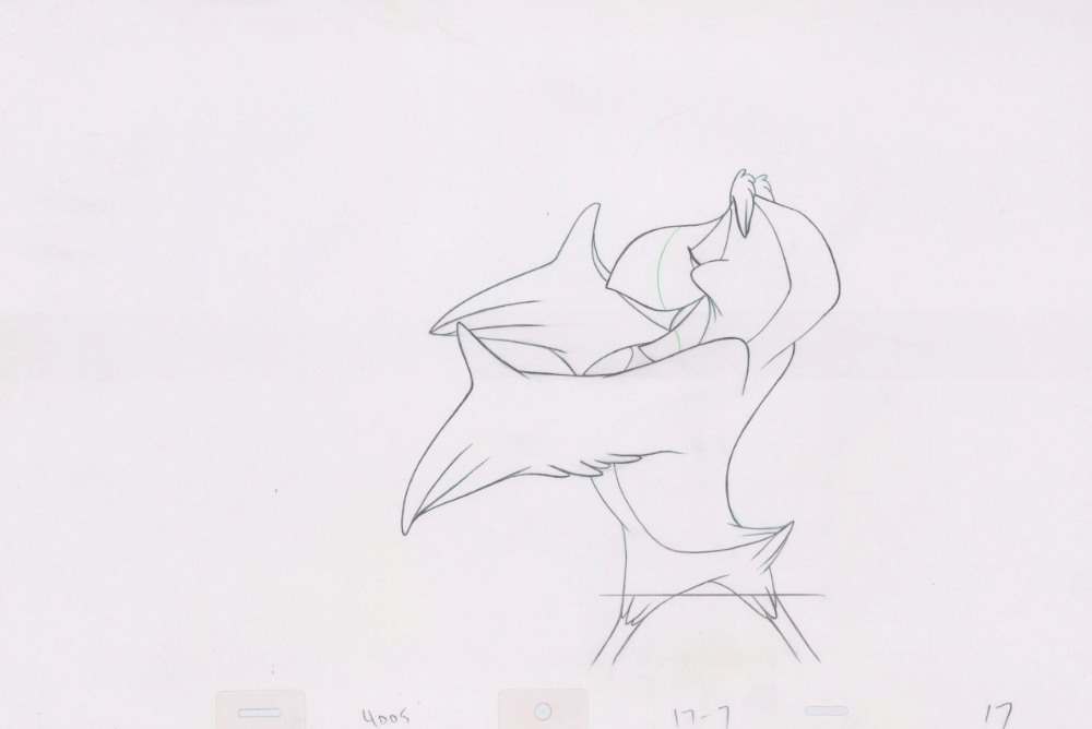 Pencil Art Puffin (Sequence 17-7)