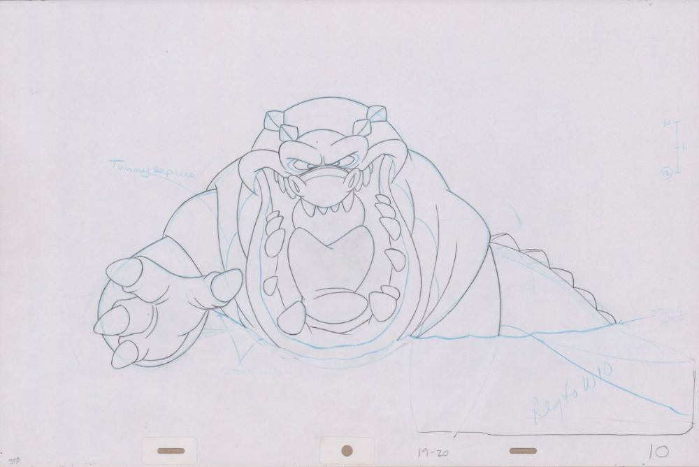 Pencil Art Gator (Sequence 19-20)