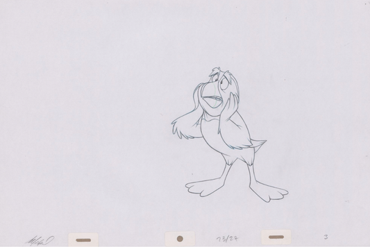 Pencil Art Puffin (Sequence 23-27)