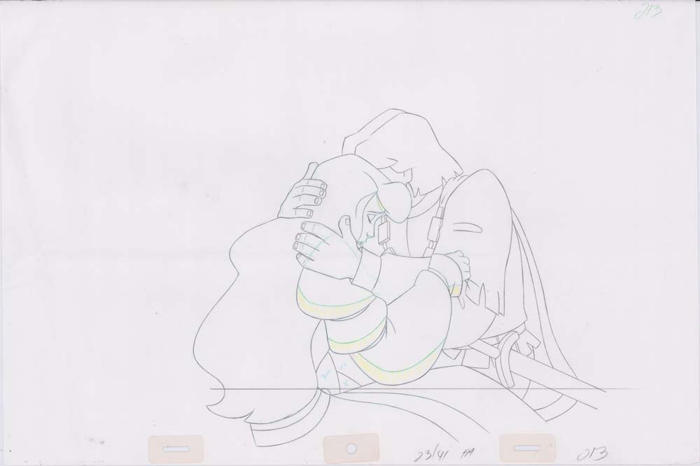 Pencil Art Derek & Odette (Sequence 23-41)