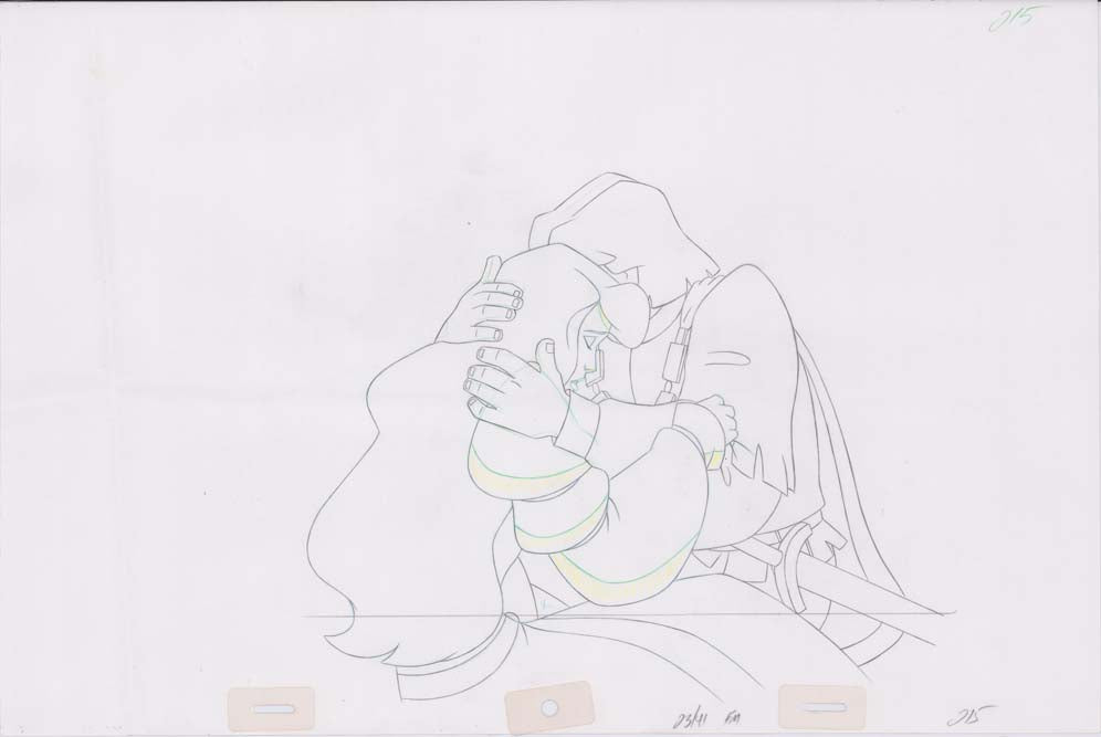 Pencil Art Derek & Odette (Sequence 23-41)