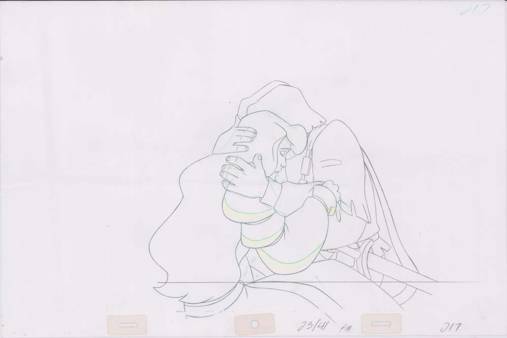 Pencil Art Derek & Odette (Sequence 23-41)