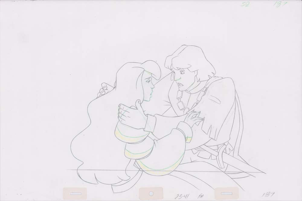 Pencil Art Derek & Odette (Sequence 23-41)