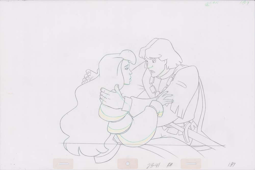 Pencil Art Derek & Odette (Sequence 23-41)