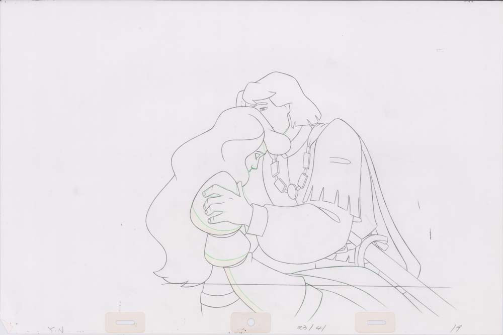 Pencil Art Derek & Odette (Sequence 23-41)