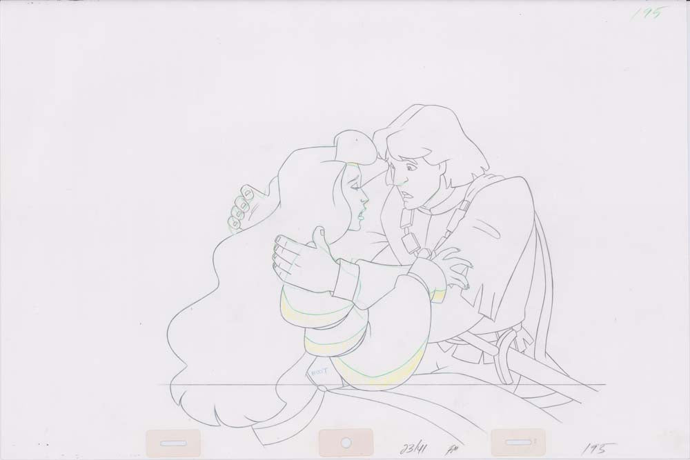 Pencil Art Derek & Odette (Sequence 23-41)