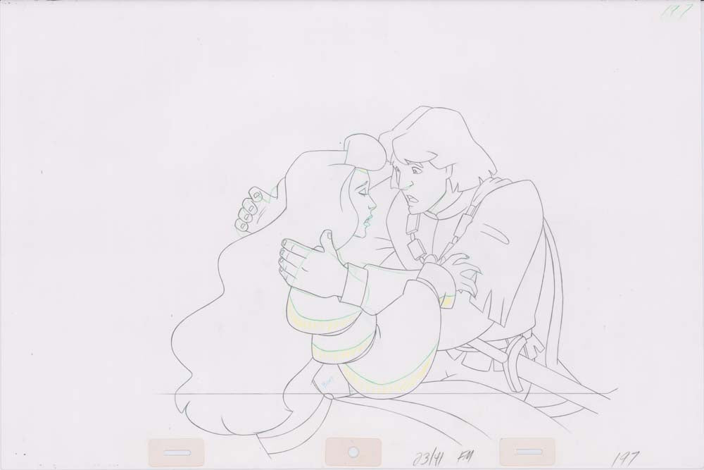 Pencil Art Derek & Odette (Sequence 23-41)