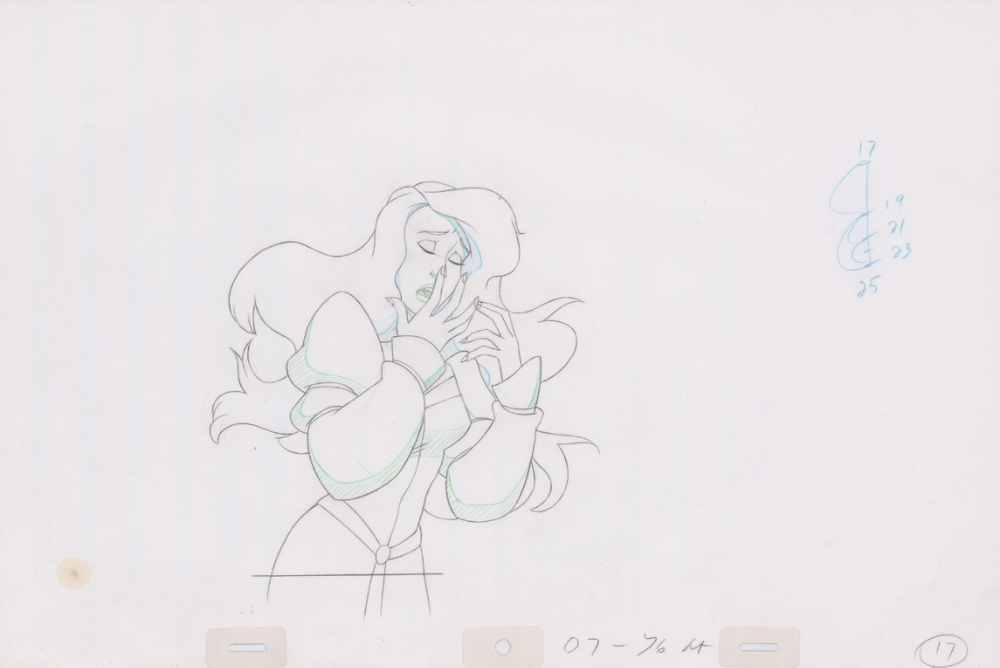 Pencil Art Odette (Sequence 7-76)