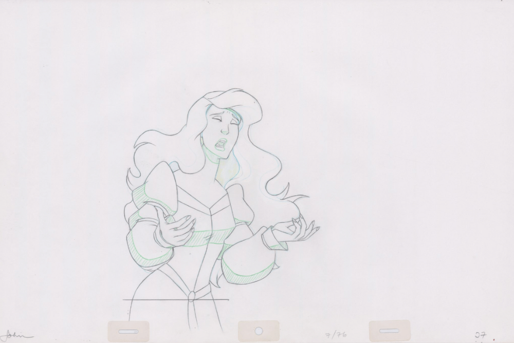 Pencil Art Odette (Sequence 7-76)