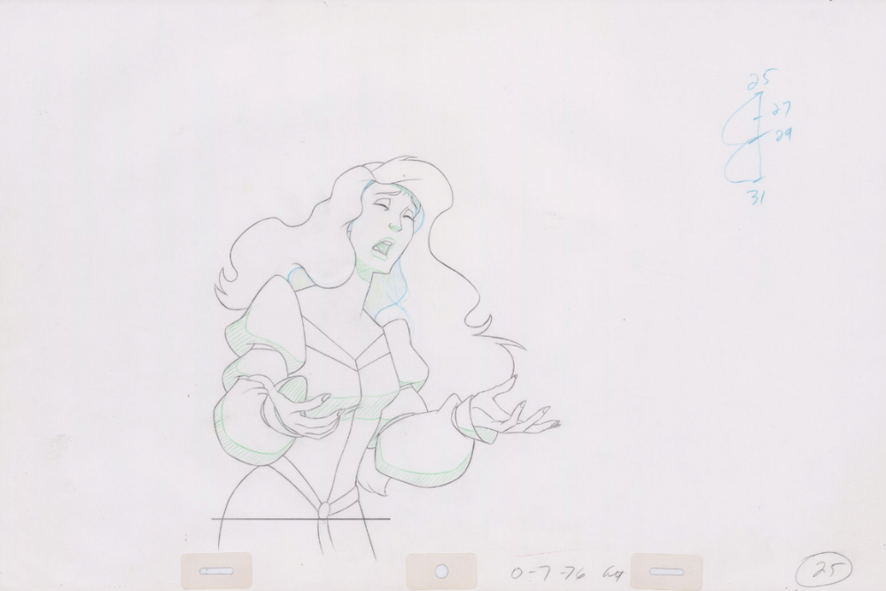 Pencil Art Odette (Sequence 7-76)