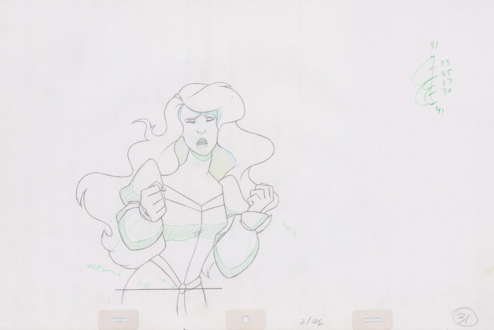 Pencil Art Odette (Sequence 7-76)