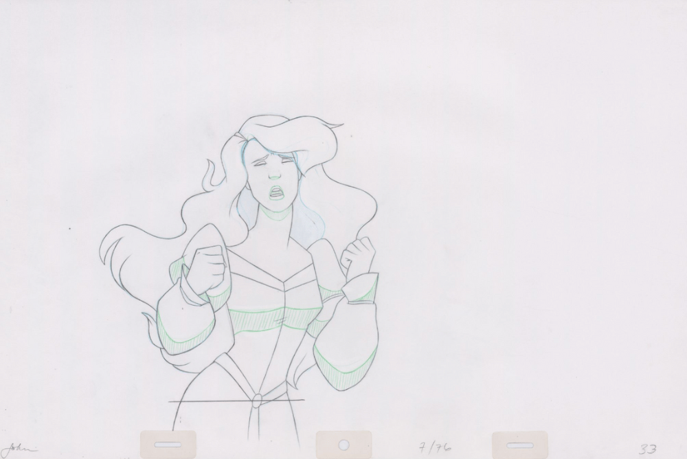 Pencil Art Odette (Sequence 7-76)