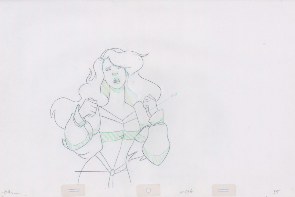 Pencil Art Odette (Sequence 7-76)