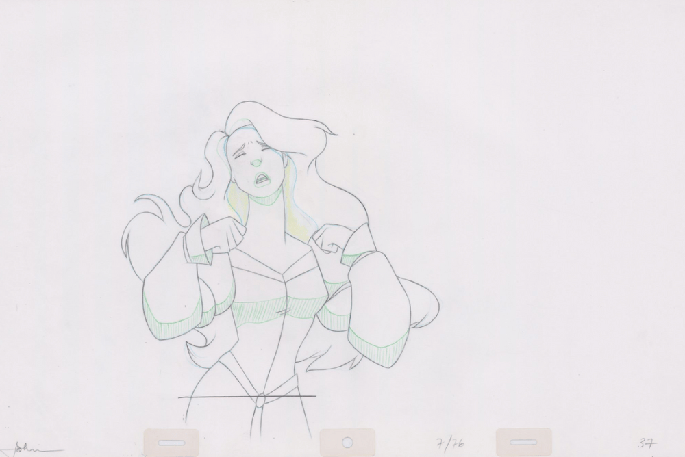 Pencil Art Odette (Sequence 7-76)