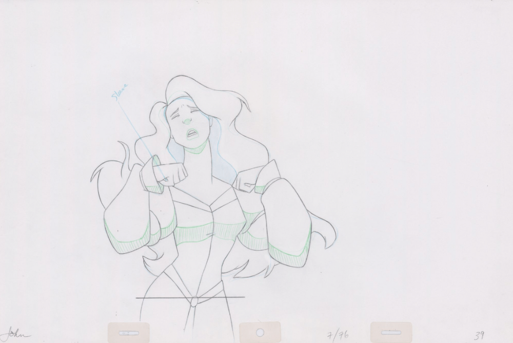 Pencil Art Odette (Sequence 7-76)