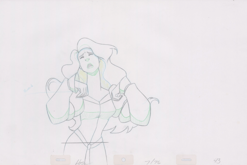 Pencil Art Odette (Sequence 7-76)