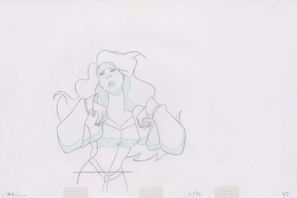 Pencil Art Odette (Sequence 7-76)