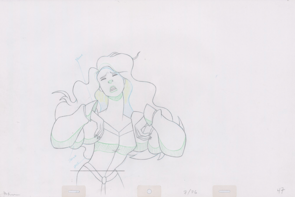 Pencil Art Odette (Sequence 7-76)