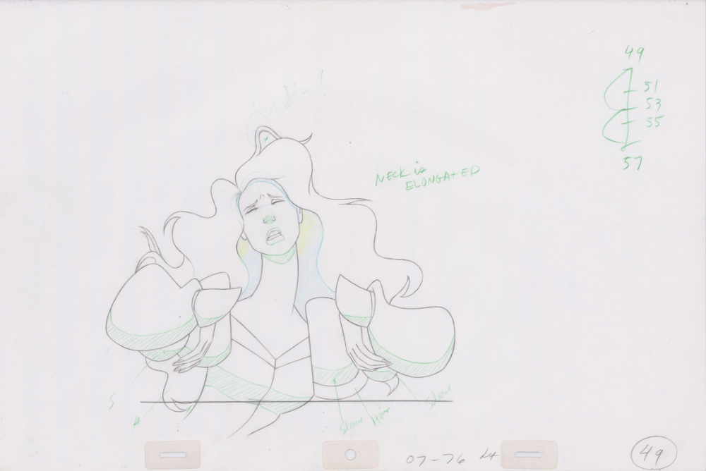 Pencil Art Odette (Sequence 7-76)