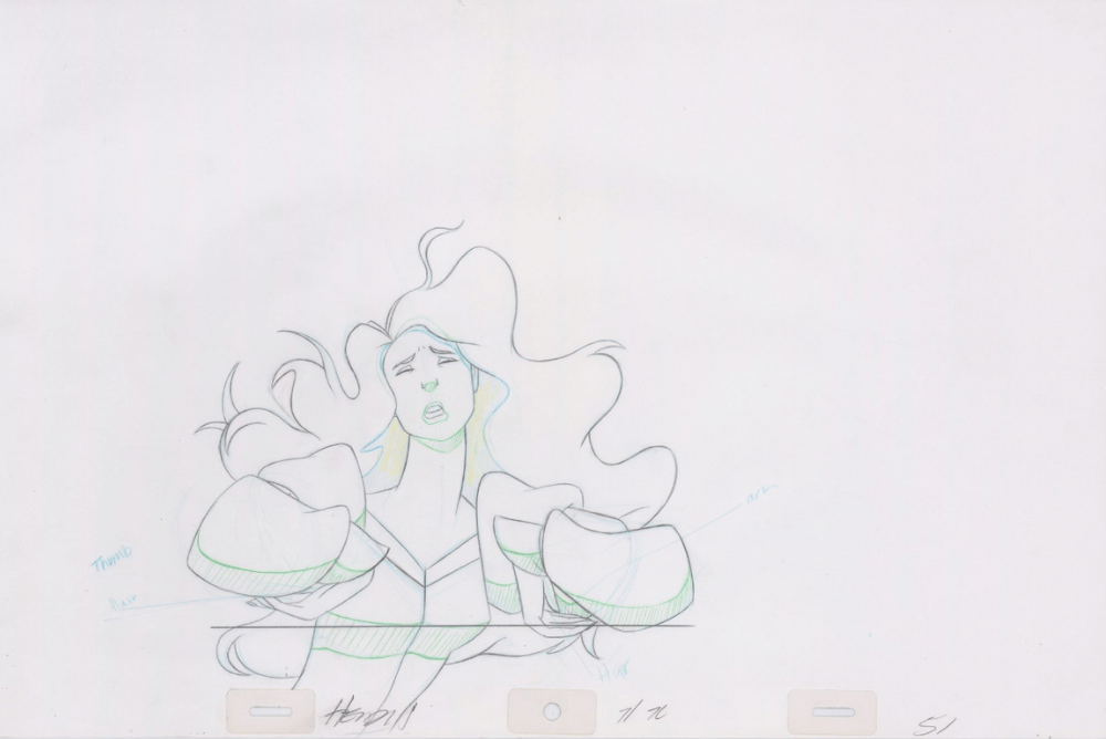 Pencil Art Odette (Sequence 7-76)