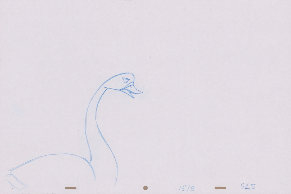 Ruff Art Swan (Sequence 15-3)