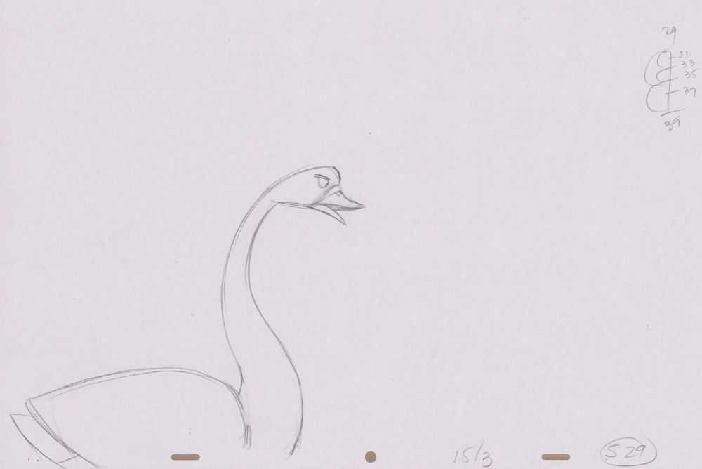 Ruff Art Swan (Sequence 15-3)