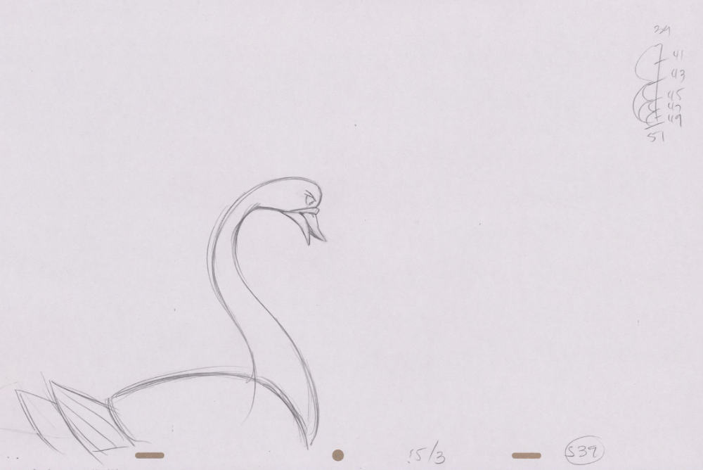 Ruff Art Swan (Sequence 15-3)