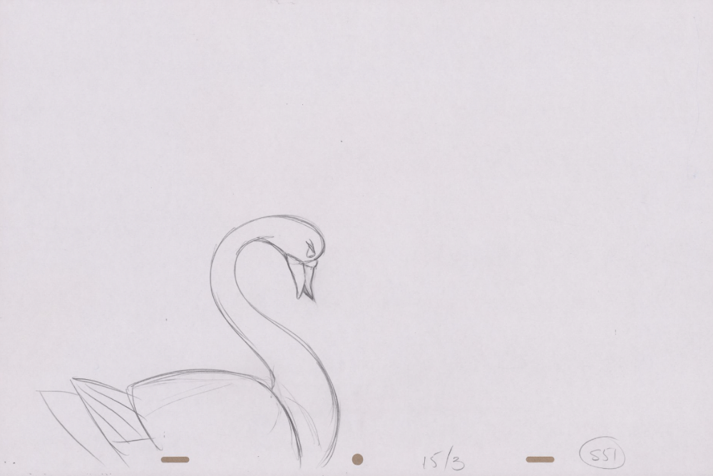 Ruff Art Swan (Sequence 15-3)