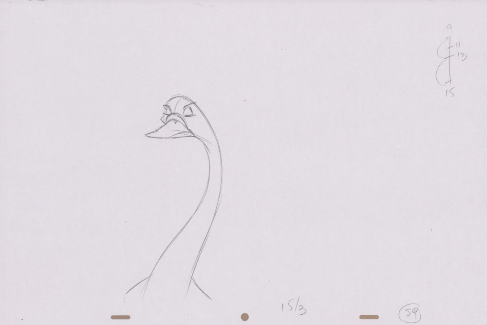 Ruff Art Swan (Sequence 15-3)