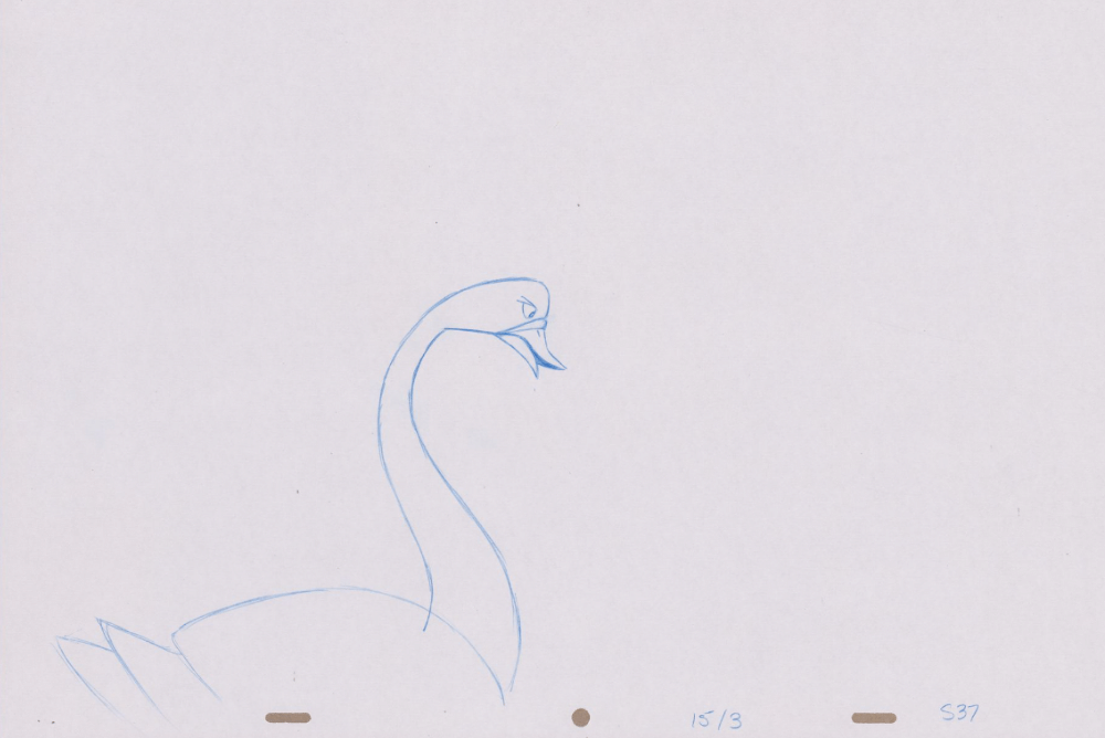 Ruff Art Swan (Sequence 15-3)