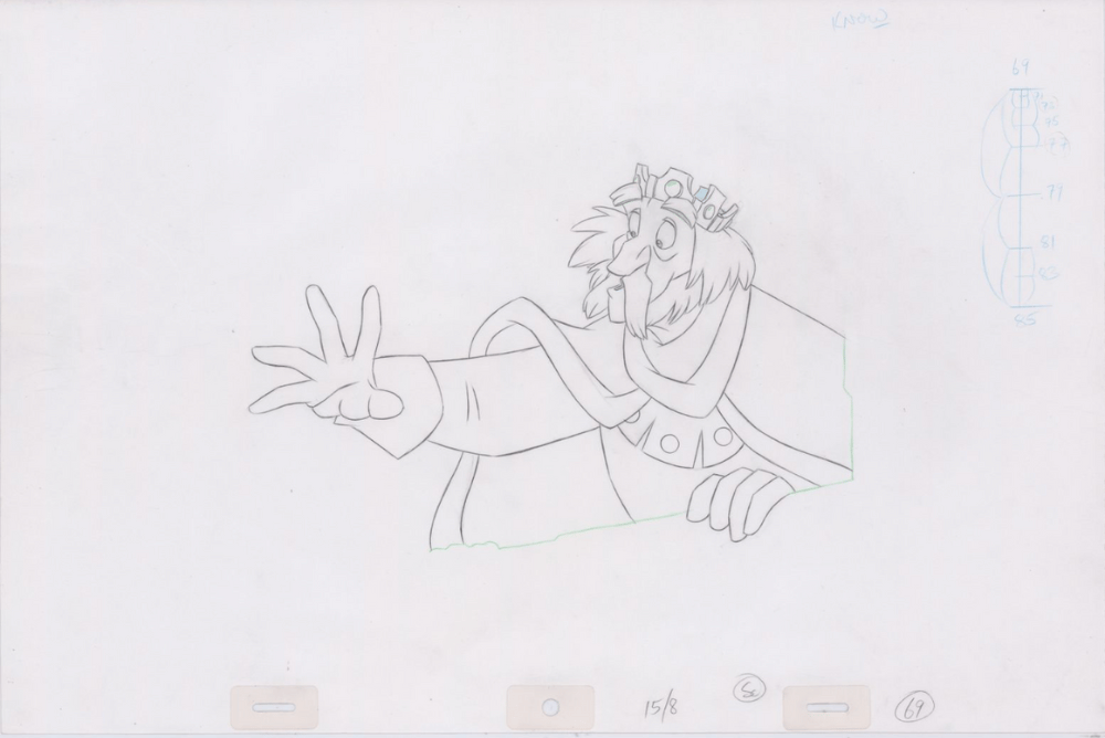 Pencil Art Rothbart (Sequence 15-8)