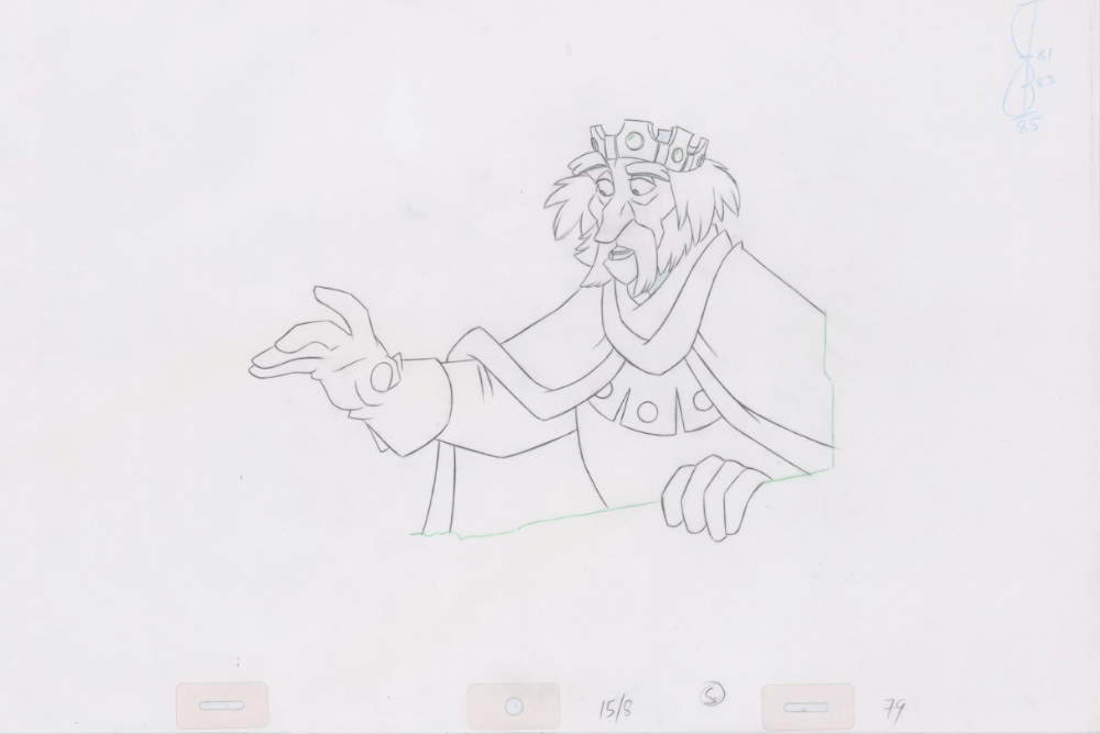 Pencil Art Rothbart (Sequence 15-8)