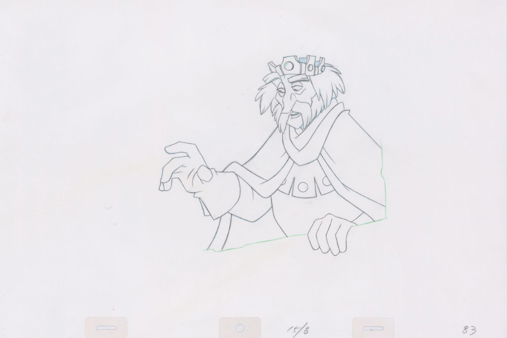 Pencil Art Rothbart (Sequence 15-8)