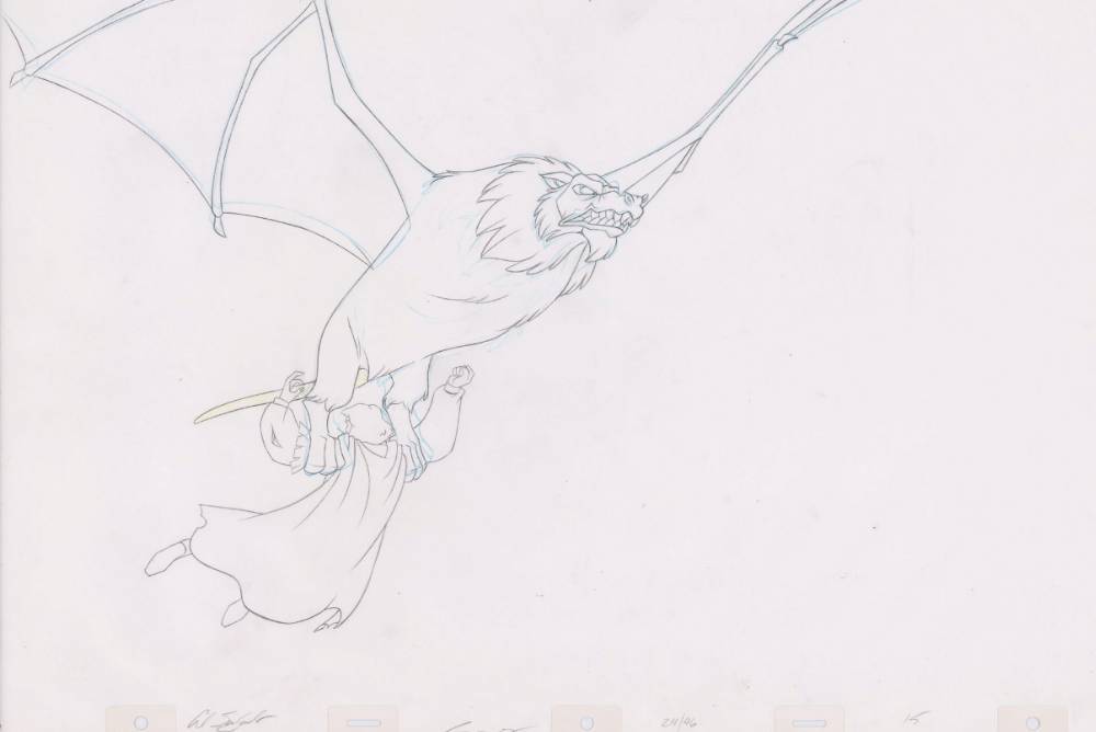 Pencil Art Derek vs Great Animal (Sequence 24-46)