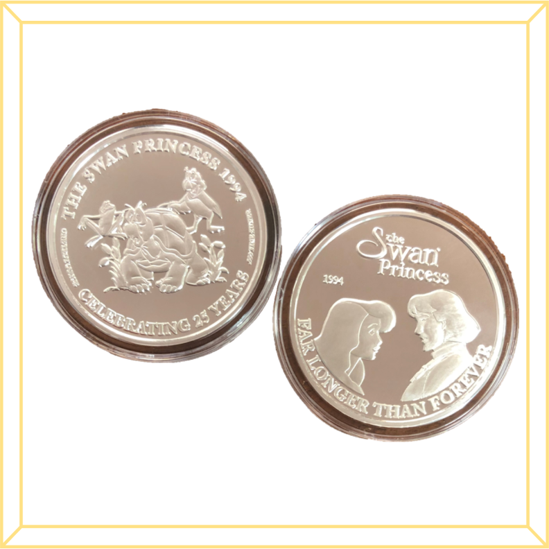 Swan Princess Commemorative Silver Coin Set of 5