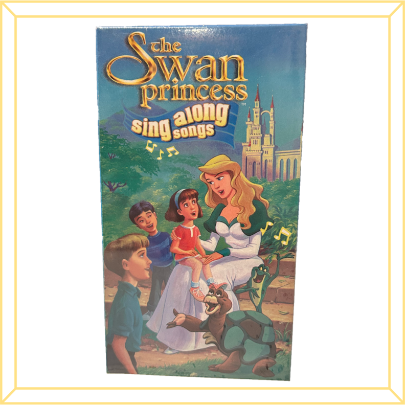 Vintage VHS of Sing-Along Songs from The Swan Princess