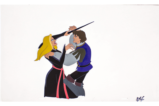 Swan Princess Celluloid Original Hand-Painted Animated Art Cel