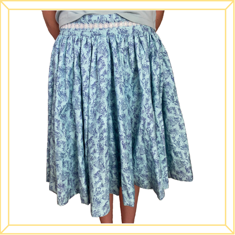 Swan Princess Circle Skirt